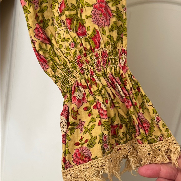 Jaded Gypsy Floral Patchwork Wrap Top Cheerful Walks Wrap - Picture 10 of 10